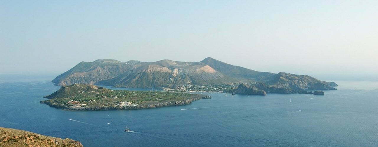 Vulcano da osservatorio di Lipari